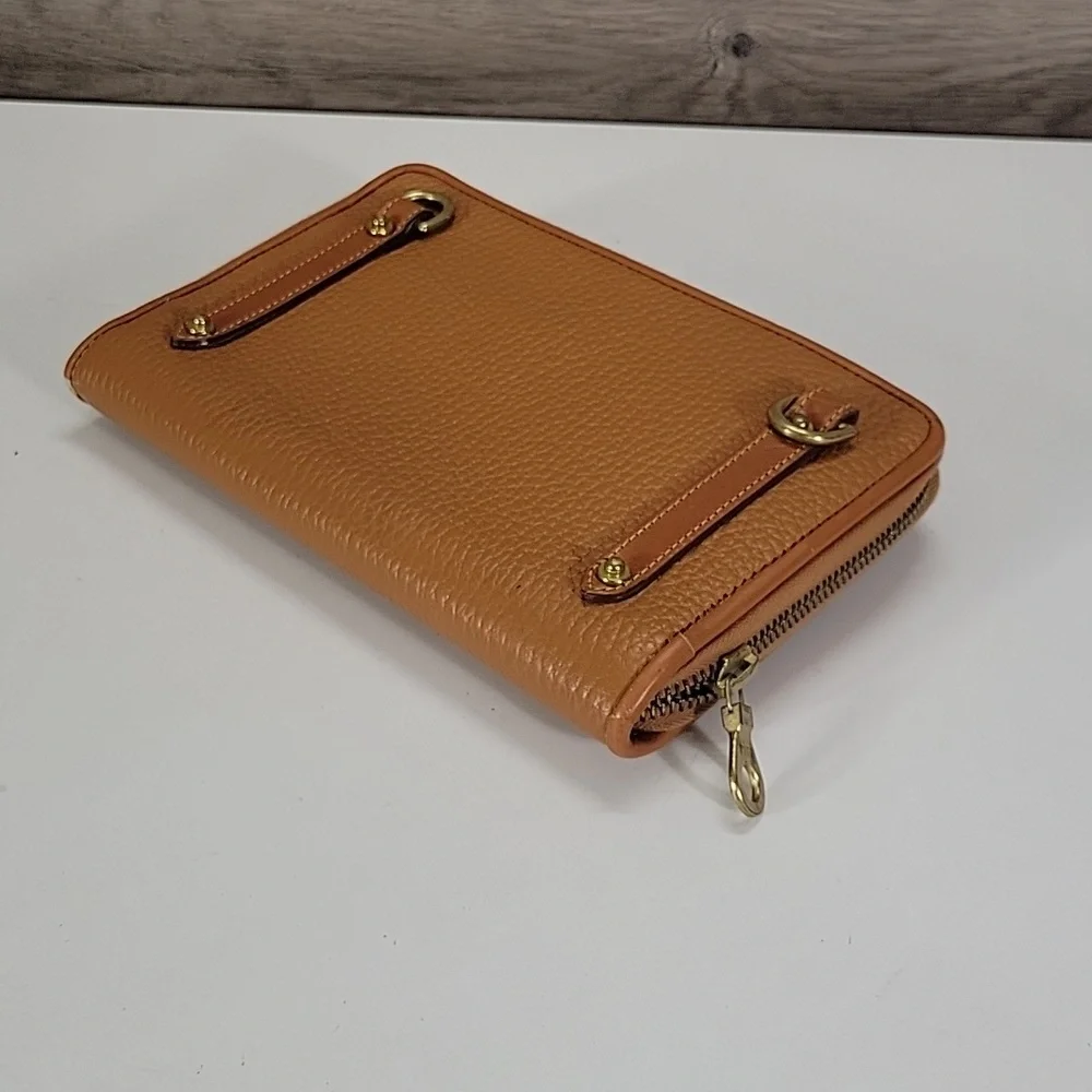 Vintage Dooney & Bourke Pebbled Leather Waist Belt Bag